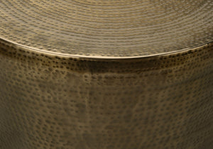 Drum Accent Side Table, Elegant Design by Couch.com