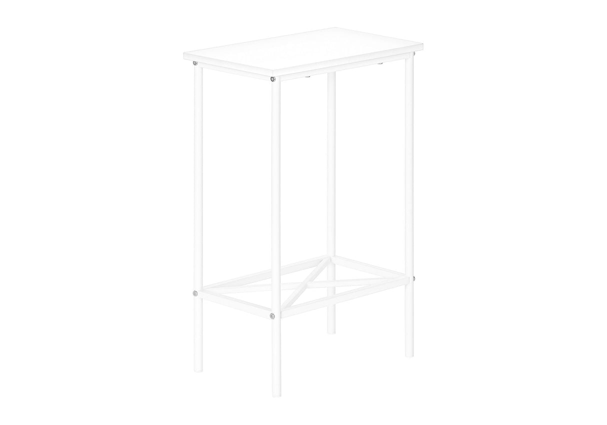 Accent Side Table, Narrow, Small, 2 Tier, Contemporary & Modern by Couch.com