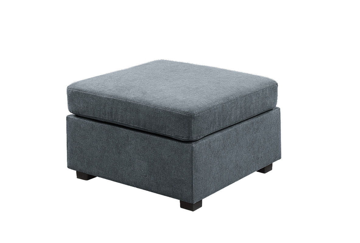 Isla - Fabric Sectional Sofa With Ottoman by Couch.com