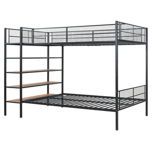 Bunk Bed With 5 Tier Shelves by Couch.com