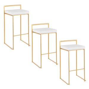Fuji - Contemporary / Glam & Quality Construction Barstool by Couch.com