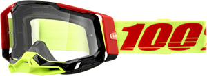 100% Racecraft 2 Goggles - Wiz - Clear 50009-00010
