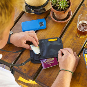Slim Minimalist Design Travel Neck Wallet