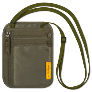 Slim Minimalist Design Travel Neck Wallet