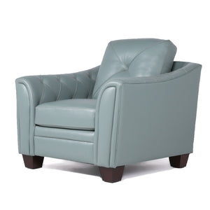 Modern Tufted Leather Chair by Couch.com