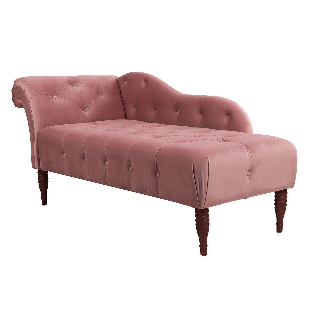 Samuel - Tufted Roll Arm Chaise Lounge by Couch.com