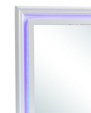 Elegant Transitional LED Mirror by Couch.com