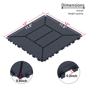 New Style Patio Diy Module Interlocking Decking Tiles, Floor Outdoor And Indoor, Easy And Quick Installation by Couch.com