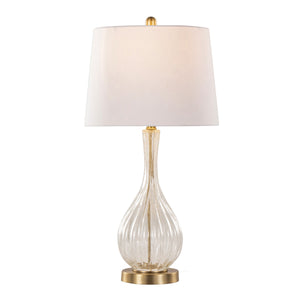 Jenny 27' Contemporary Glass Table Lamp Set of 2