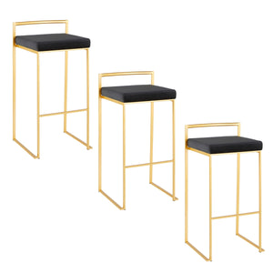Fuji - Contemporary / Glam & Quality Construction Barstool by Couch.com