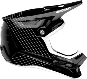 100% Aircraft Helmet - Silo - Black - Large 80001-00004