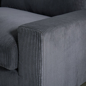 4 Seater Oversized Sectional Sofa With 2 Ottoman And 2 Pillows by Couch.com