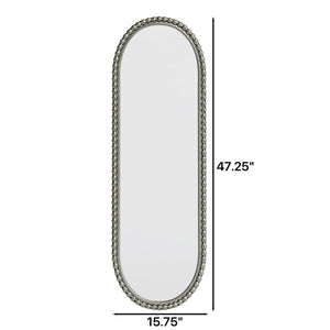 Oval Retro Mirror, Wall Hanging Mirror For Living Room