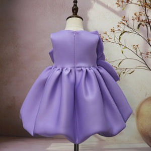 Big Flower Little Girl Dress