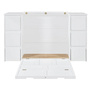 Murphy Bed With Drawers, Cabinets, And USB Ports by Couch.com