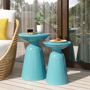 Serenita - Outdoor Side Tables With Flared Design (Set of 2) by Couch.com