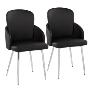 Dahlia - Contemporary, Dining Chair (Set of 2) by Couch.com
