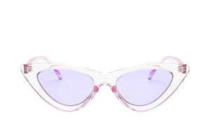 Luxury Modern Cat Eye  Fashion Retro Classic Lady and Woman Sunglasses With Triange Frame  With UV 400 Protection