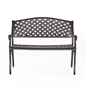 Spencer - Cast Bench - Copper by Couch.com