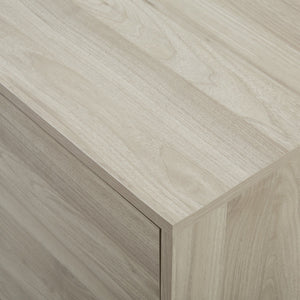 Mid-Century Modern 2 Door TV Stand With Glass Shelf by Couch.com