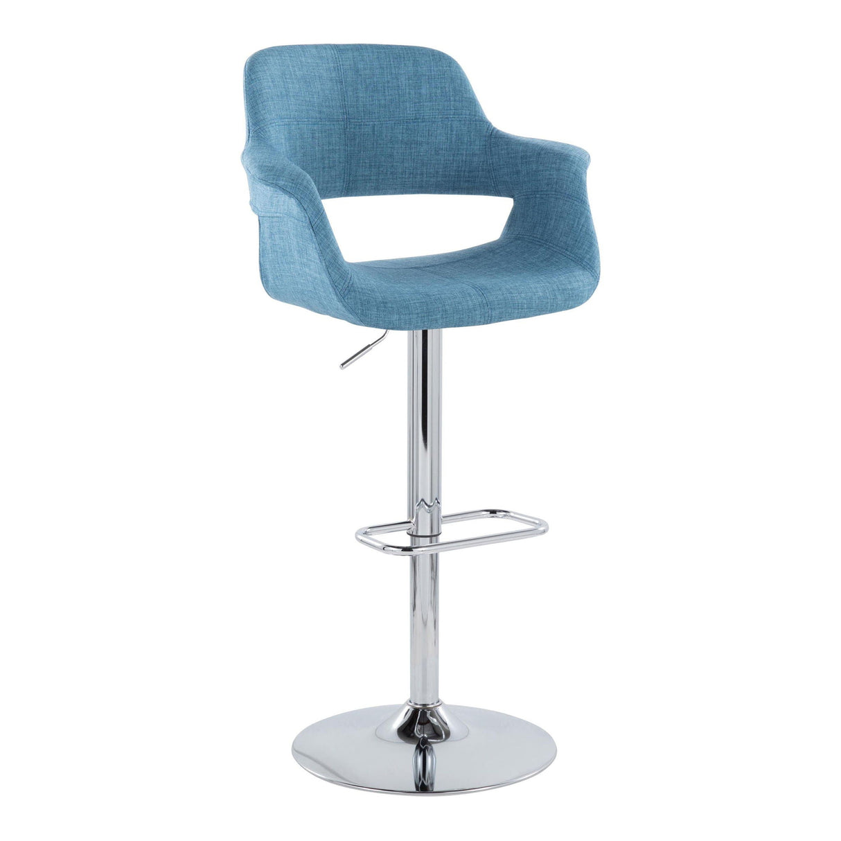 Vintage Flair - Mid Century Modern Adjustable Barstool (Set of 2) by Couch.com