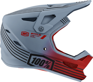 100% Status Helmet - Caltec/Gray - Large 80010-00010