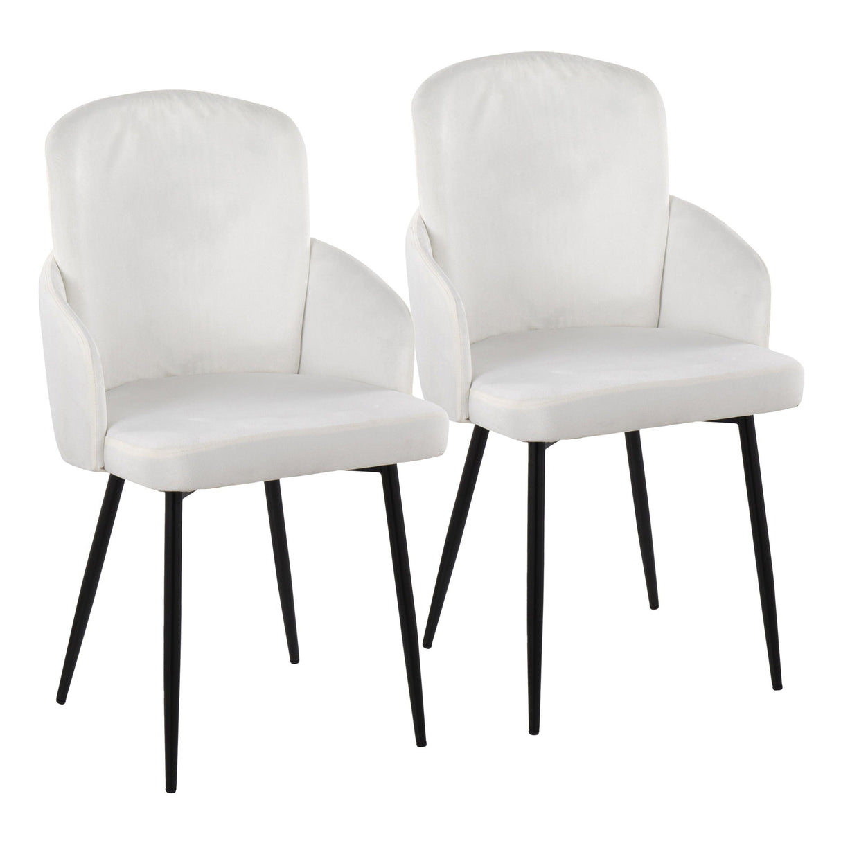 Dahlia - Contemporary Elegant Design Dining Chair (Set of 2) by Couch.com