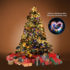 100 LEDs Solar String Lights Outdoor by DirectDeals