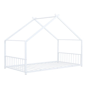 Metal House Bed
