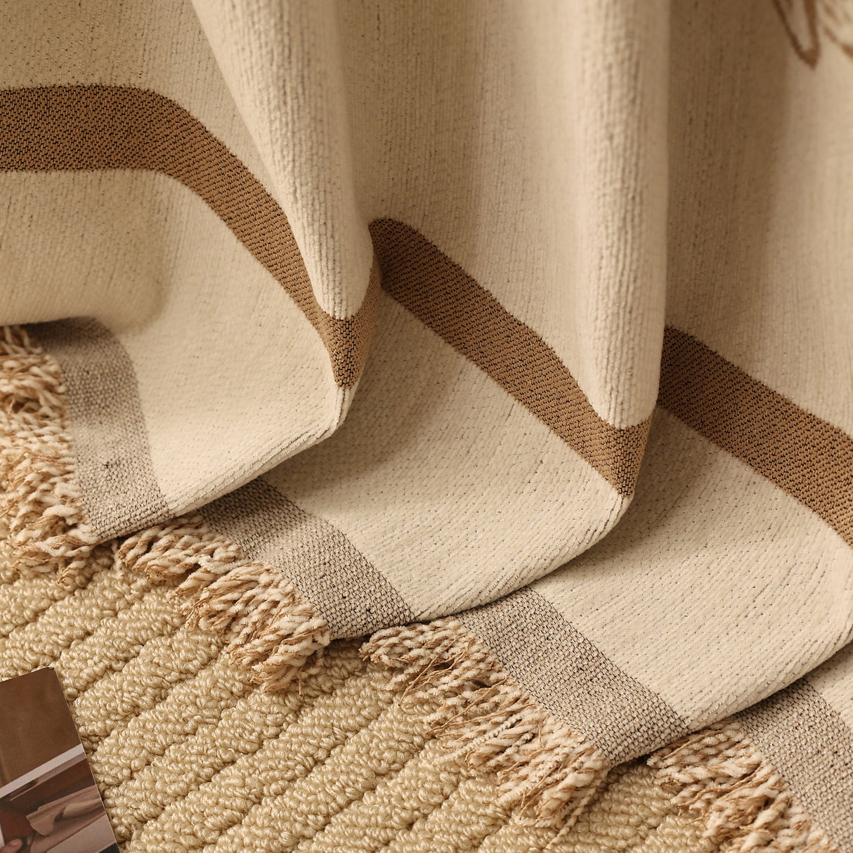 Butterfly Jacquard Soft Couch Blankets Cover for Couch Reversible Modern Sofa Slipcover Throw Covers