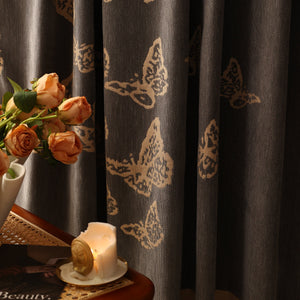 Butterfly Jacquard Soft Couch Blankets Cover for Couch Reversible Modern Sofa Slipcover Throw Covers