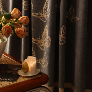 Butterfly Jacquard Soft Couch Blankets Cover for Couch Reversible Modern Sofa Slipcover Throw Covers