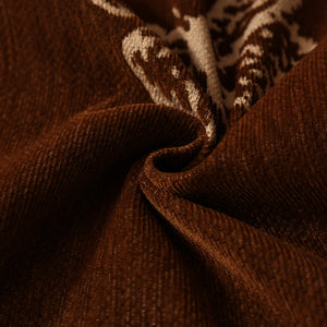 Butterfly Jacquard Soft Couch Blankets Cover for Couch Reversible Modern Sofa Slipcover Throw Covers