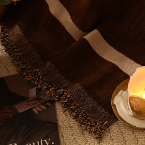 Butterfly Jacquard Soft Couch Blankets Cover for Couch Reversible Modern Sofa Slipcover Throw Covers