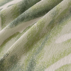 Botanical Sofa Cover with Chiffon Skirt, Floral Couch Throw Blanket for All-Season