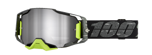 100% Armega Goggles - Antibia - Silver Flash Mirror 50005-00022