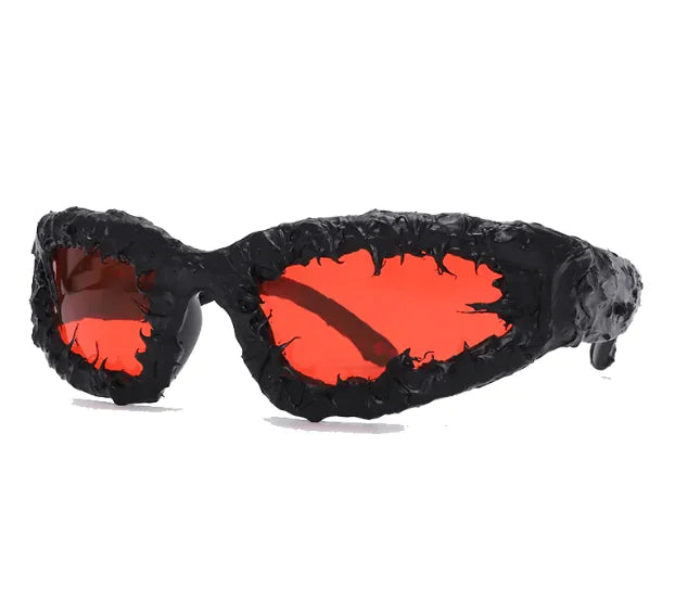 Punk Cat-Eye Fashion Sunglasses – Unisex Statement Shades