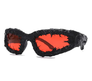 Punk Cat-Eye Fashion Sunglasses – Unisex Statement Shades