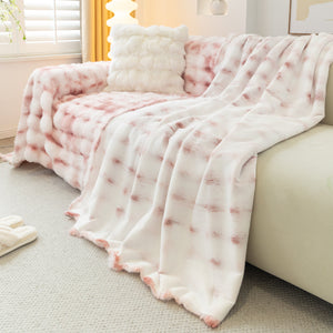 Thick Faux Fur Couch Cover Fluffy Fuzzy Warm Washable Furniture Protector for Kids Pets