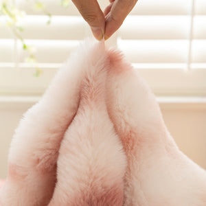 Thick Faux Fur Couch Cover Fluffy Fuzzy Warm Washable Furniture Protector for Kids Pets