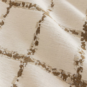 Grid Sofa Cover with Ruffle Skirt – Soft, Decorative, Full-Cover Couch Protector