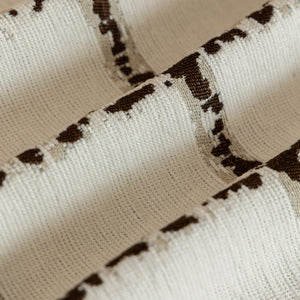 Grid Sofa Cover with Ruffle Skirt – Soft, Decorative, Full-Cover Couch Protector