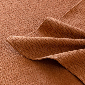 Herringbone Textured Sofa Throw Blanket, Durable Pet Friendly Modern Couch Slipcover