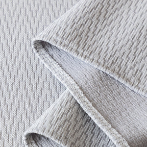 Herringbone Textured Sofa Throw Blanket, Durable Pet Friendly Modern Couch Slipcover