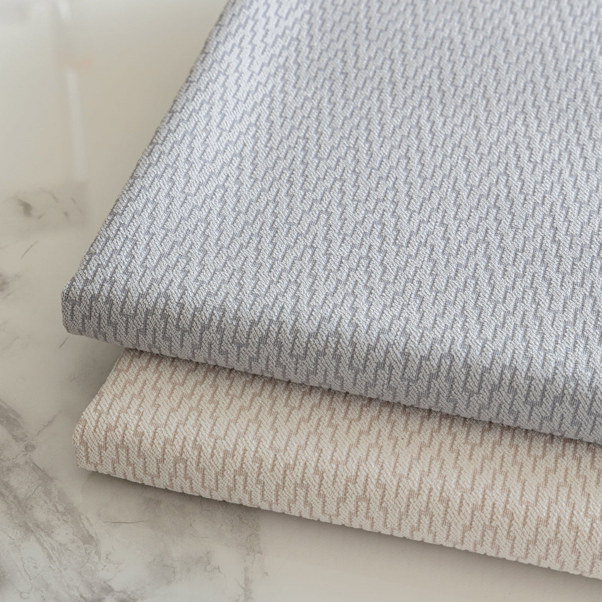 Herringbone Textured Sofa Throw Blanket, Durable Pet Friendly Modern Couch Slipcover