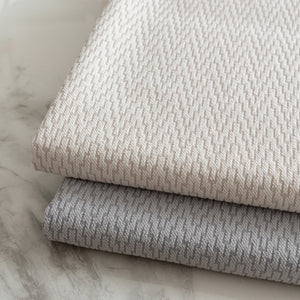 Herringbone Textured Sofa Throw Blanket, Durable Pet Friendly Modern Couch Slipcover