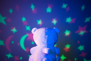 Lumipets Bear with Sound  Nursery Night Light & Sound Soother for Babies