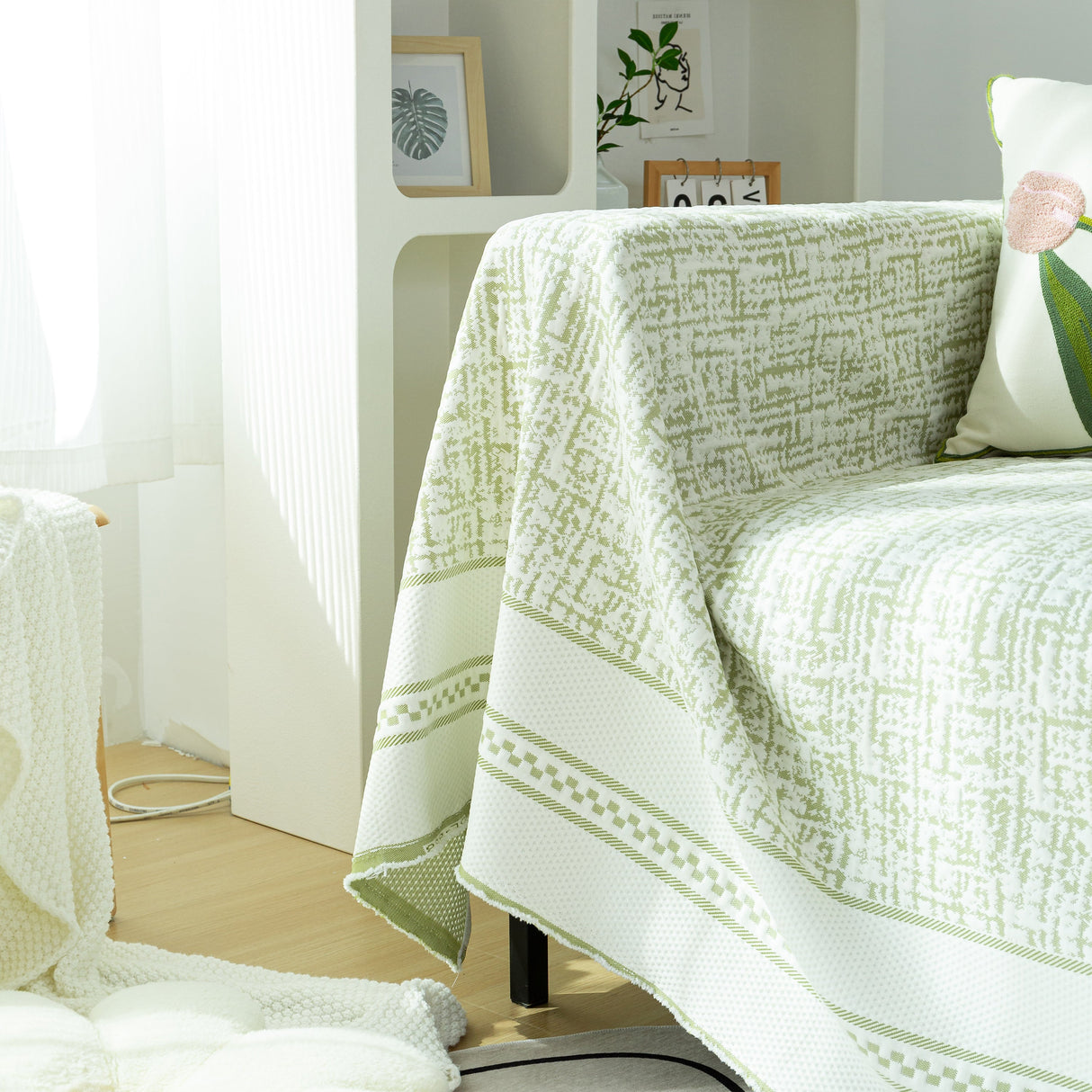 Cooling Throws for Sofas and Chairs, Scratch Resistant Couch Protector Blanket