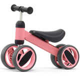 4 Wheels Baby Balance Bike Toy-Blue