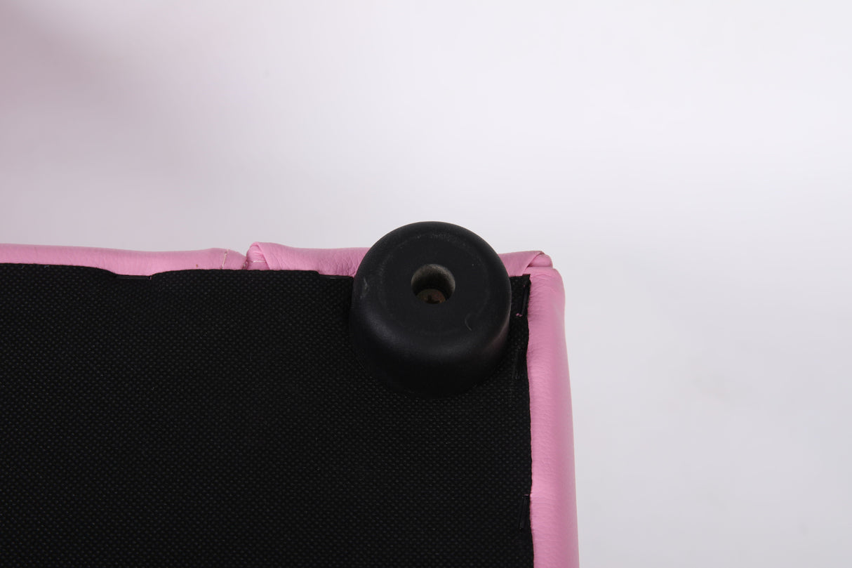 Couch.com Kids Club Chair Sofa / Sectional And Ottoman Pink, Faux Leather Construction, Pink Finish by Couch.com